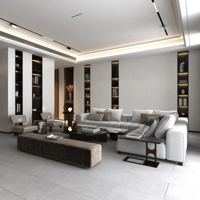 Light Grey Concrete Tile